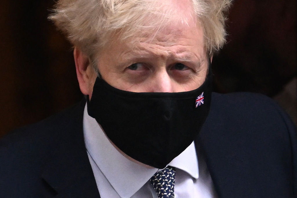 Beleaguered Boris Johnson Leaves For Prime Minister's Questions