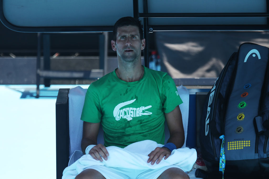 The Djokovic visa row has overshadowed the Australian Open, where cameras have begun rolling on a new Netflix tennis docuseries