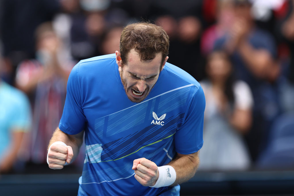 Murray progressed to the second round of the Australian Open with a trademark gutsy display