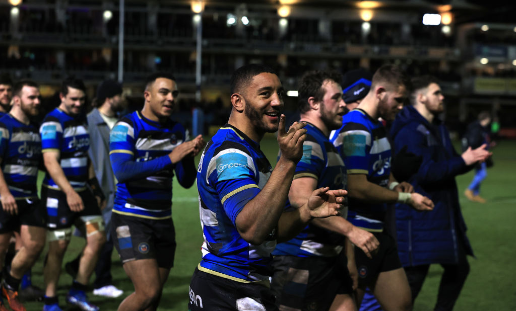 Bath beat Harlequins in the Premiership on Friday as the away side struggled without their internationals.