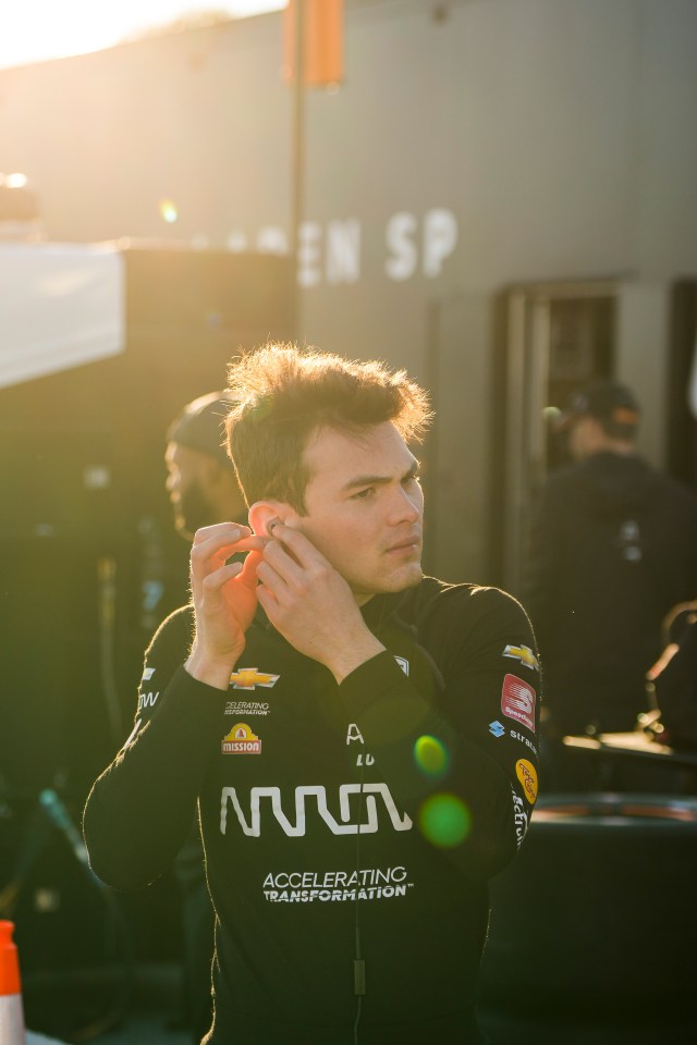 Pato O’Ward of McLaren SP will chase his first IndyCar title this season after finishing third last year. He has experience in a Formula 1 car