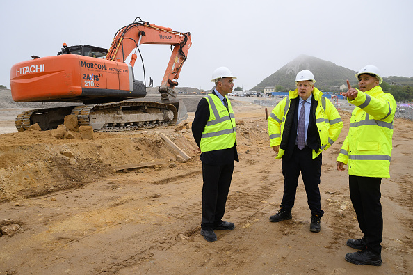 Prime Minister Boris Johnson has pledged to build many more houses than what is actually been developed so far. (Photo by Leon Neal - WPA Pool/Getty Images)