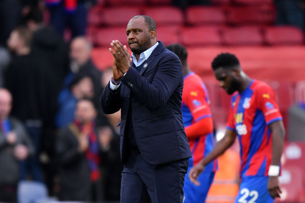 Vieira has made Crystal Palace feel more progressive but they have taken just 26 points from 25 games
