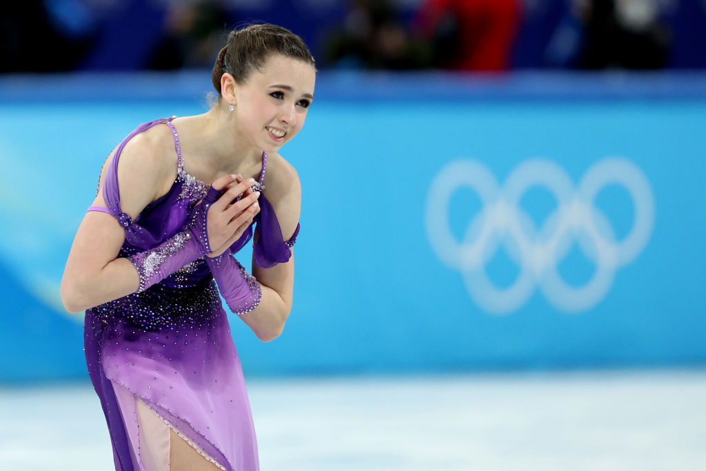 Valieva won figure skating team gold last week and will go in the individual event tomorrow at the Beijing 2022 Winter Olympics