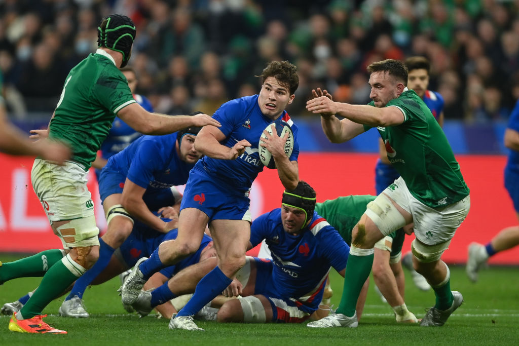 France No9 Antoine Dupont was the box office showing as his side beat Ireland in the Six Nations.