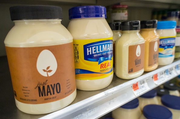 Hellman's mayonnaise has been at the centre of a feud over purpose. (Photo by Richard Levine/Corbis via Getty Images)