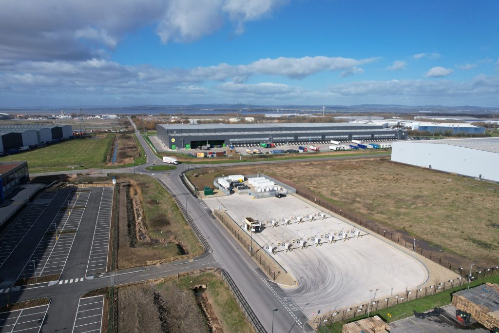 The world's largest low-carbon station for HGVs opened today near Bristol. (Photo/ CNG Fuels)