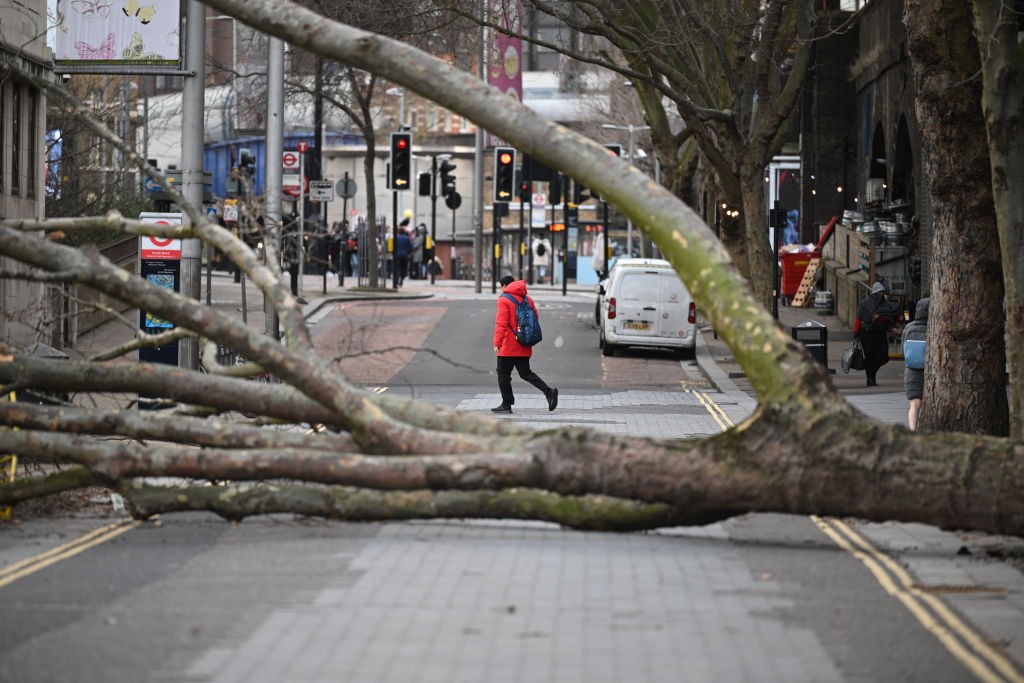 Red Weather Warning Issued For Storm Eunice