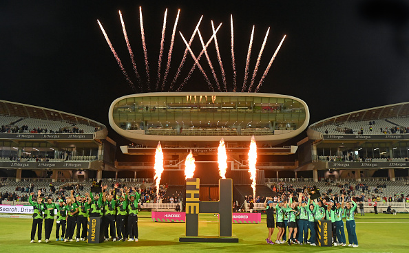 The Hundred Final match between Birmingham Phoenix Men and Southern Brave Men at Lord's Cricket Ground on August 21, 2021 in London, England. (Photo by Stu Forster/Getty Images)