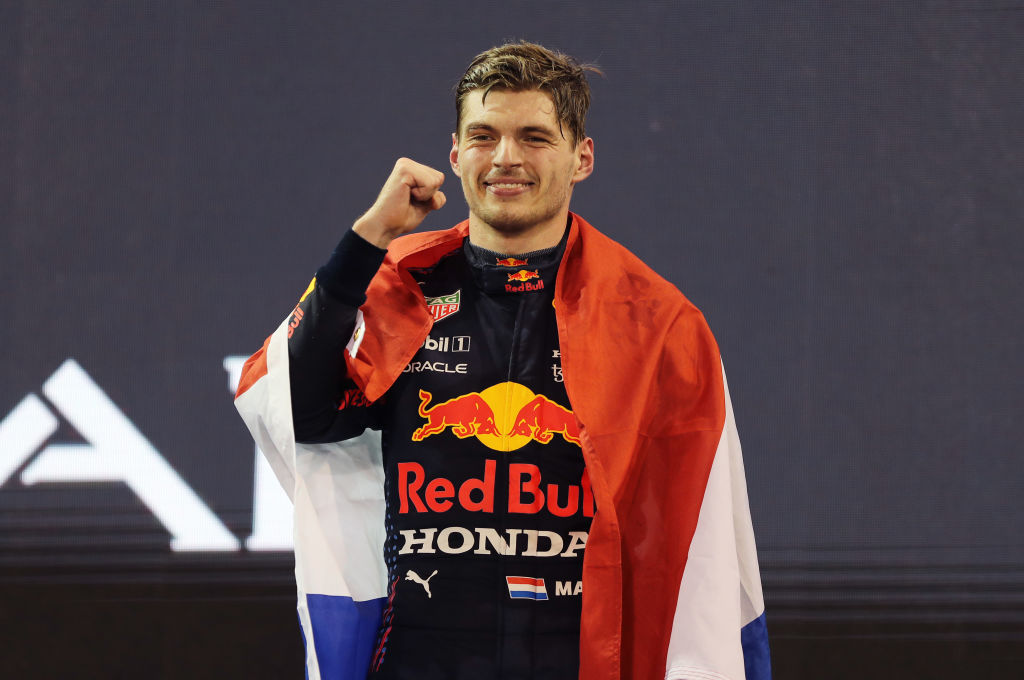 Oracle Red Bull driver Verstappen won his first Formula 1 title last year