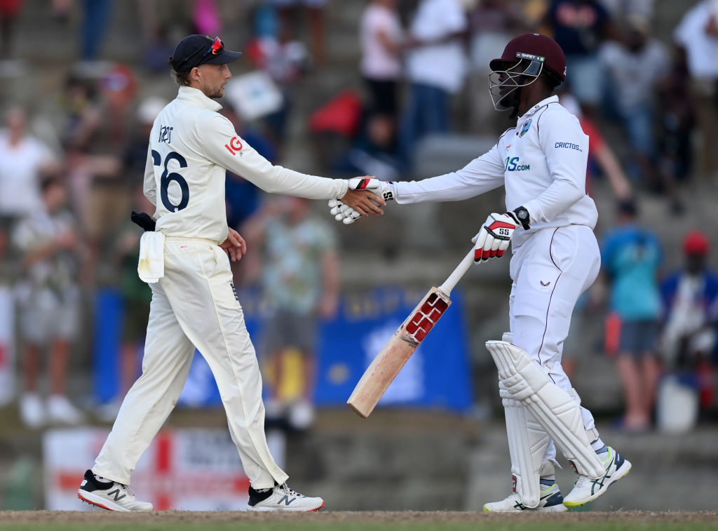 England drew their first Test with the West Indies, and that's a good result, but they need to push on and earn their wins. 