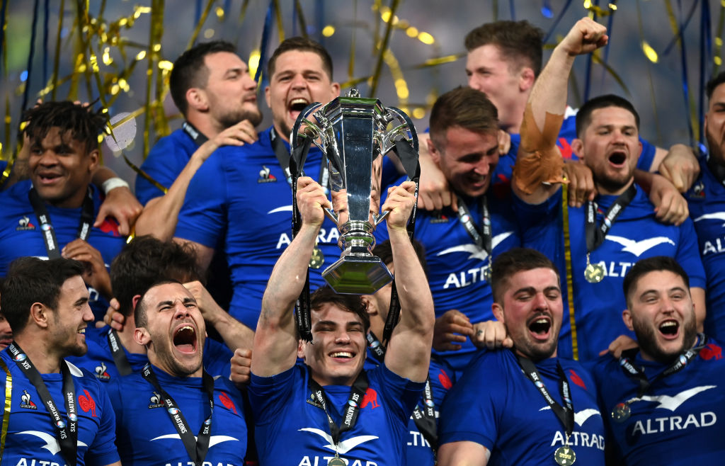France beat England in Paris on Saturday to win the Six Nations