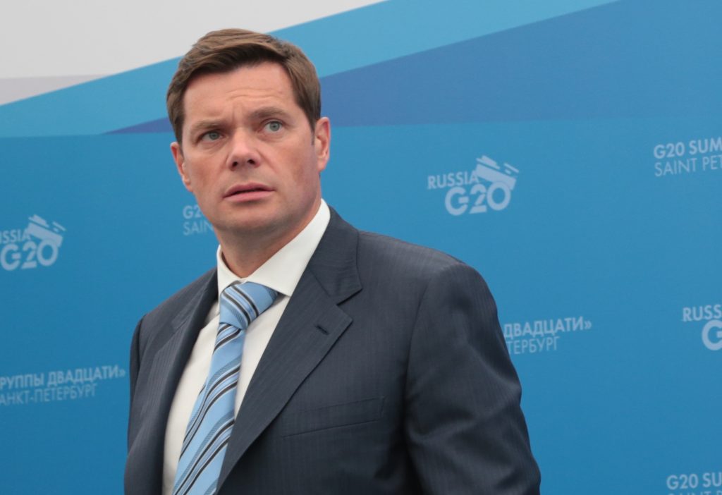Mordashov resigned today from TUI after he became the target of EU sanctions. (Photo by Anatoly Medved /Host Photo Agency via Getty Images)