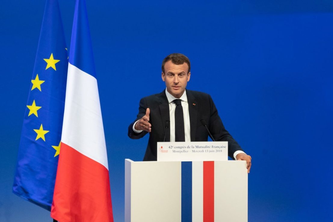 Macron said he was shocked by the pay packet for one top boss. (Photo: FNMF/N. MERGUI, Flickr). 