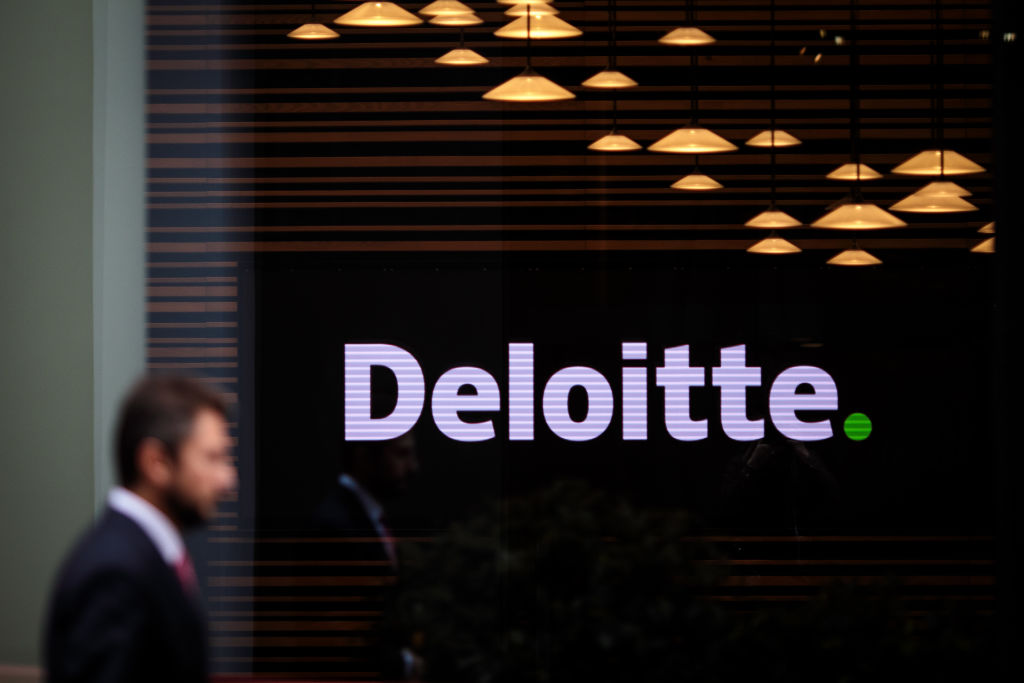 Deloitte's partners are set to receive payouts of more than £1m after surging revenues from its consulting arm saw its overall income jump to £4.9bn