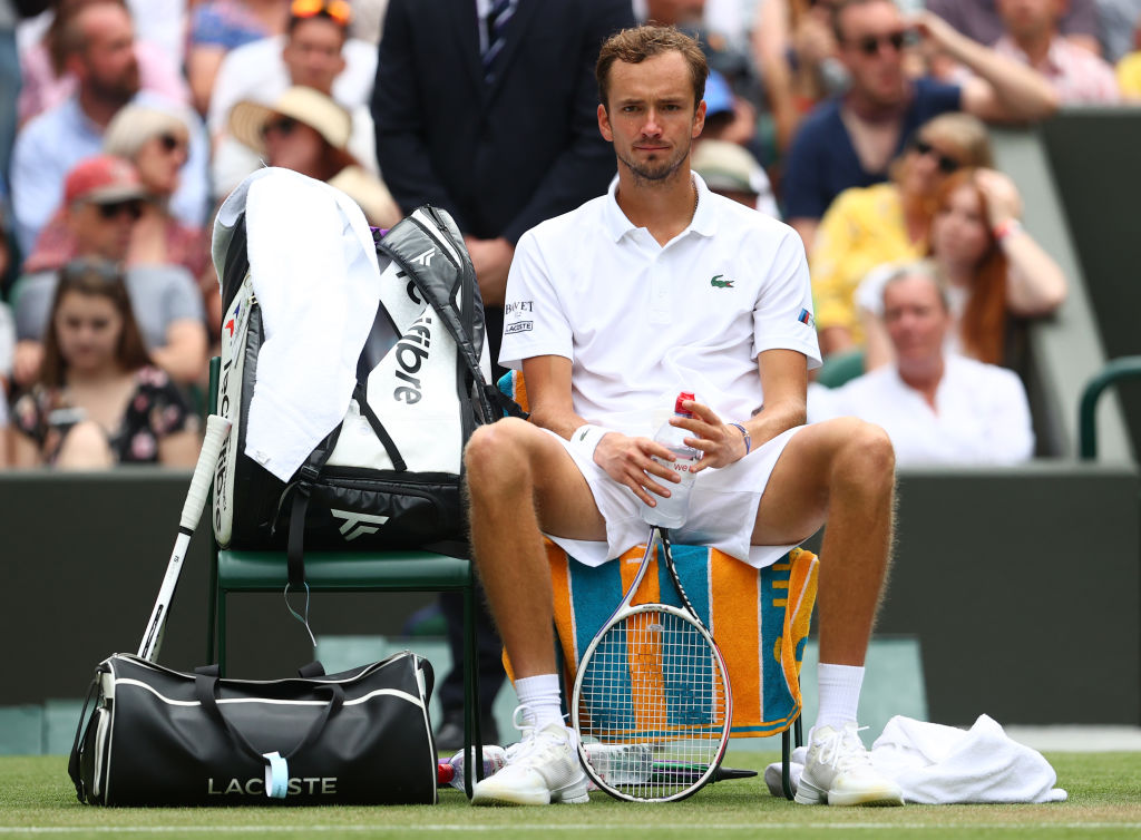 Russian players such as Daniil Medvedev have been banned by Wimbledon organisers over the invasion of Ukraine