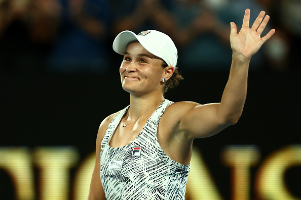 Ash Barty will return to the sporting arena in the Icons Series golf event, having walked away from tennis last month