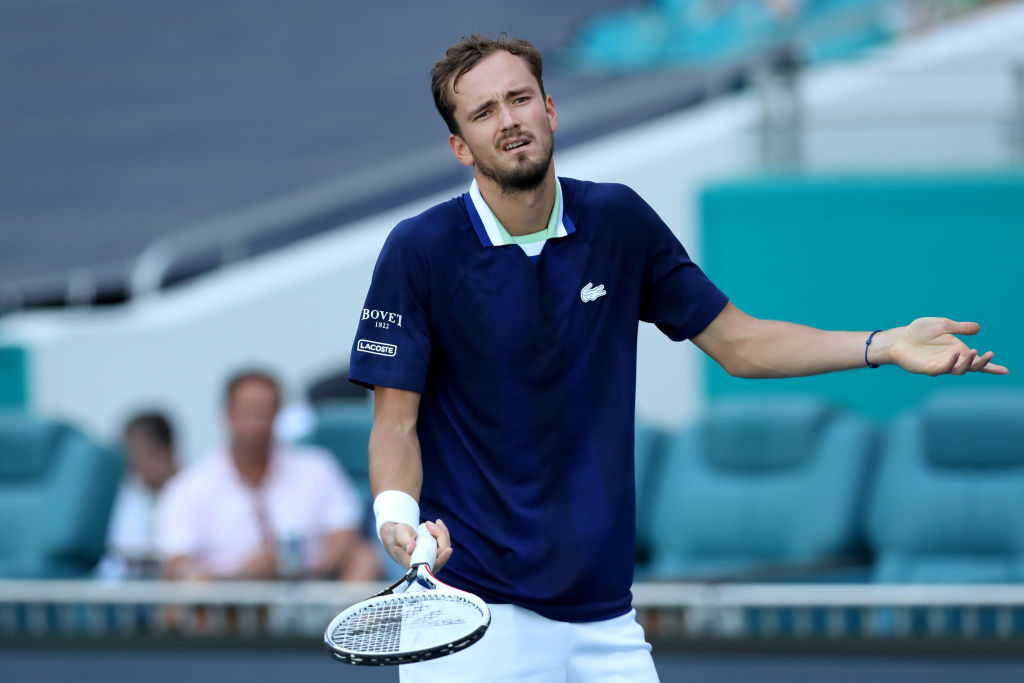 Daniil Medvedev is the biggest name set to miss Wimbledon as a result of the ban on Russian and Belarusian players