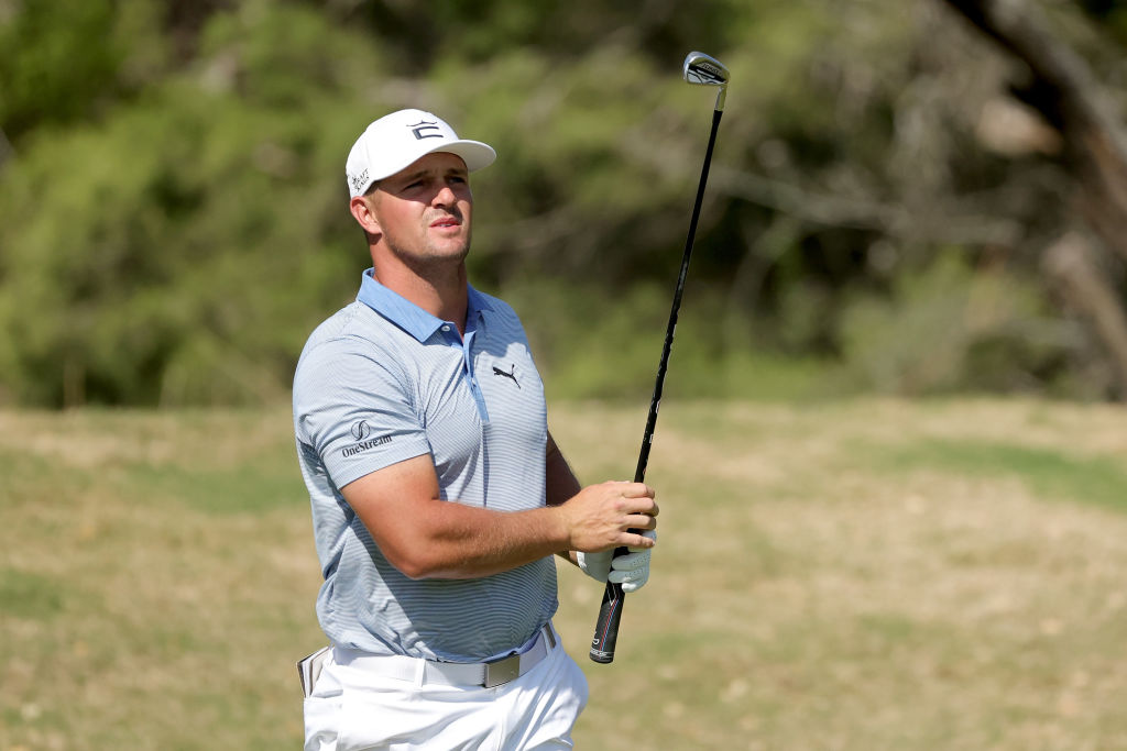 DeChambeau tried to tune up for the Masters at the Texas Open last week but missed the cut