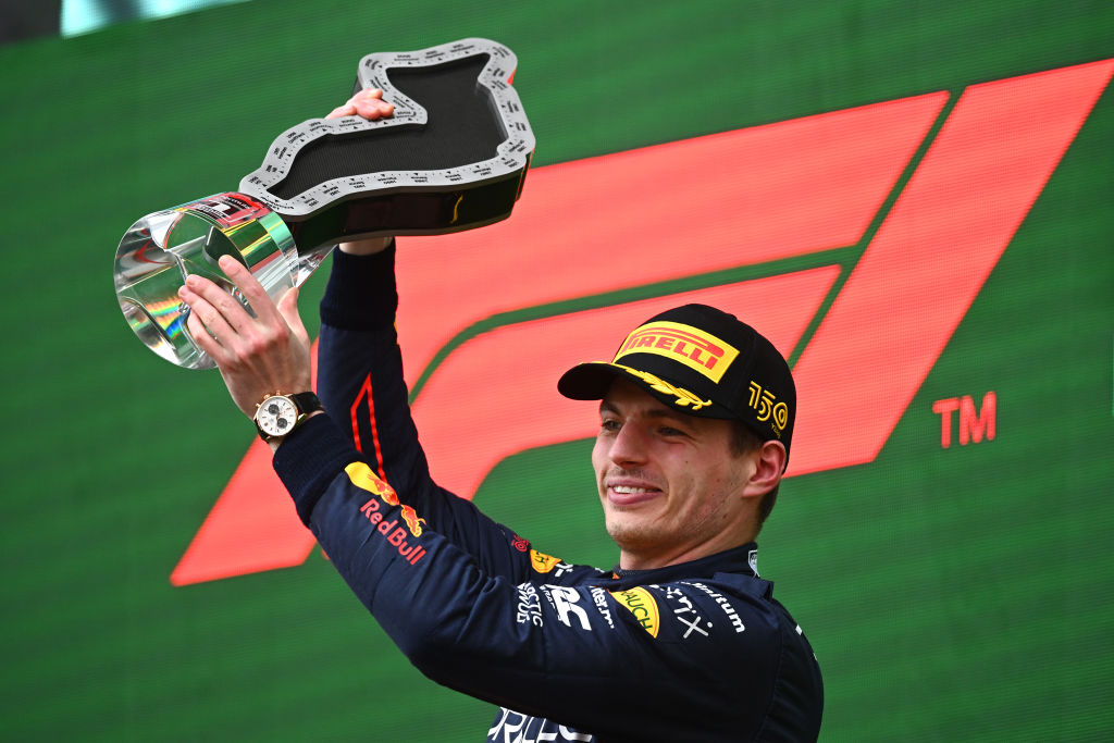 Max Verstappen won at Imola on Sunday for his second win of the season in the Red Bull. Ferrari's Leclerc could manage just sixth.  
