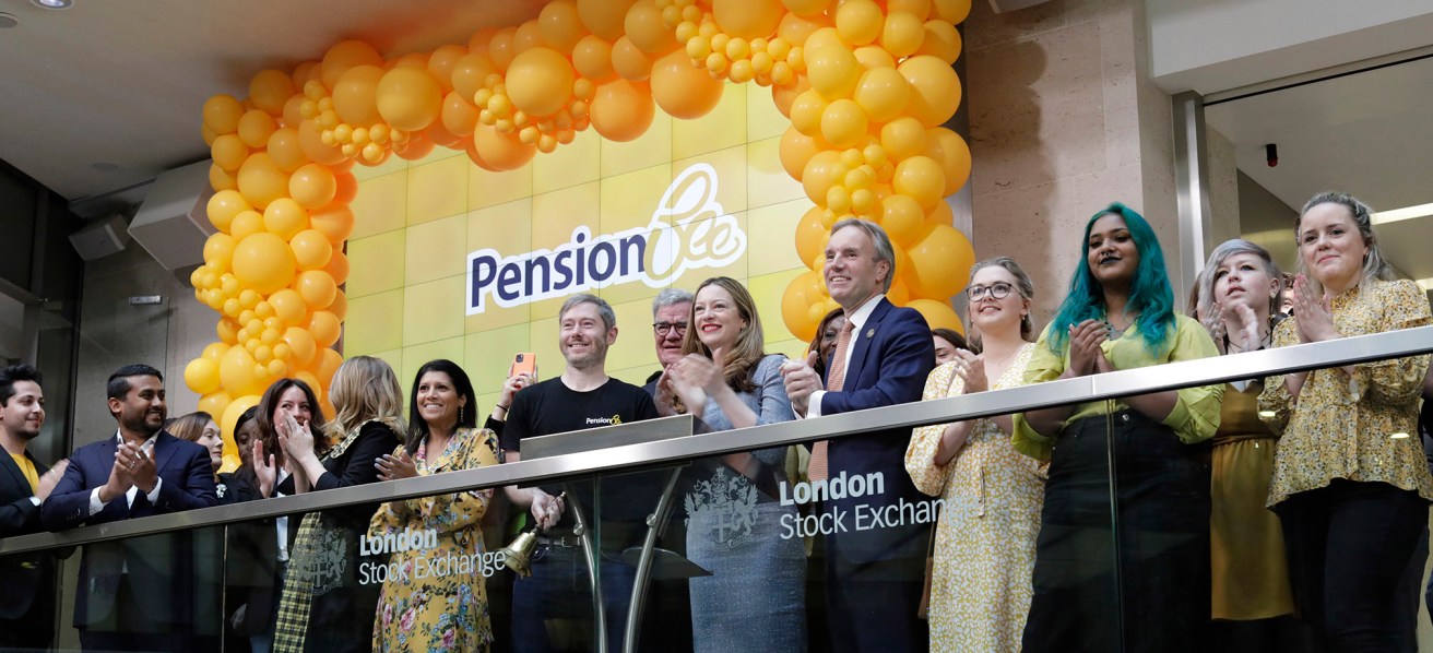 Pensionbee floated on the London Stock Exchange in 2021. 