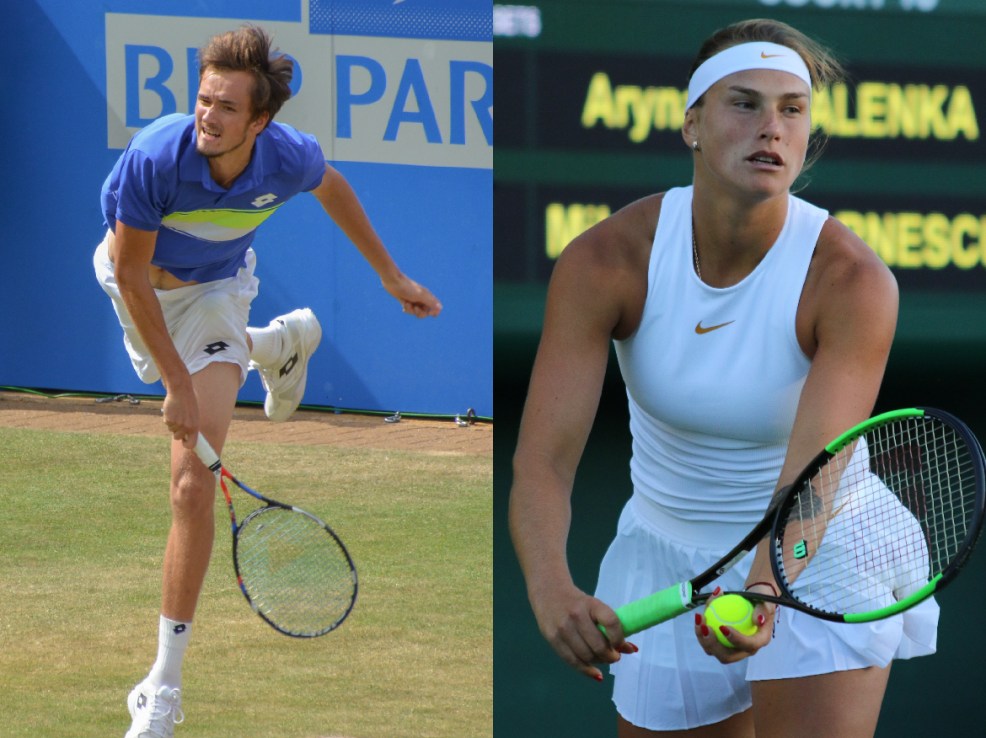 Daniil Medvedev and Aryna Sabalenka are both set to miss this year's Wimbledon