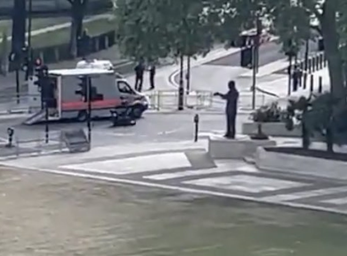 Police conduct two controlled explosions in the heart of Westminster