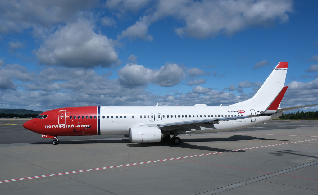 Norwegian Air bought 50 737 MAX from Boeing.(Photo by Sean Gallup/Getty Images,)