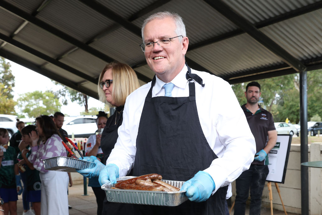 Prime Minister Scott Morrison Campaigns In Perth On Election Eve