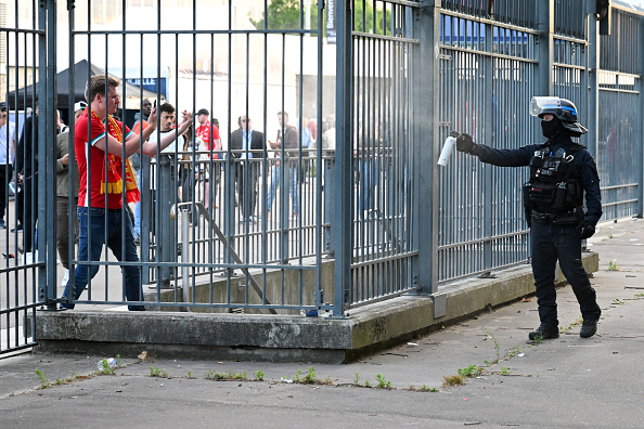 Liverpool supporters were tear gassed and pepper sprayed by French police while waiting to get into the Champions League final