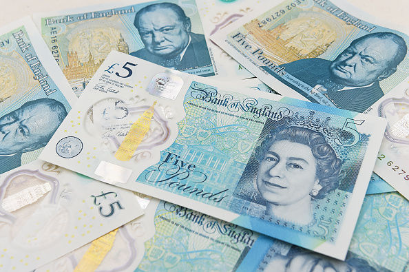 £5 note  (Photo by Joe Giddens - WPA Pool/Getty Images)