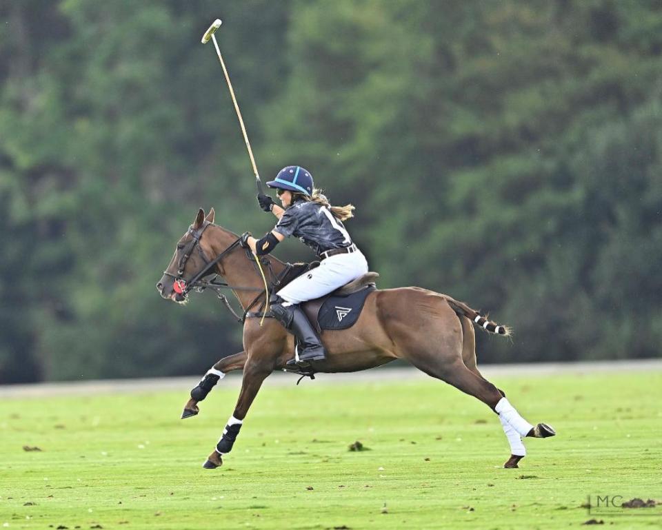 Louisa Watt will captain team New York at this month's Polo in the Park.