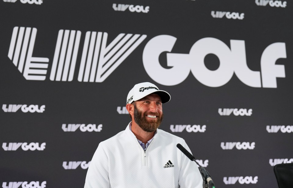 Former world No1 and two-time major winner Dustin Johnson is among the players to have signed up to the LIV Golf Invitational Series