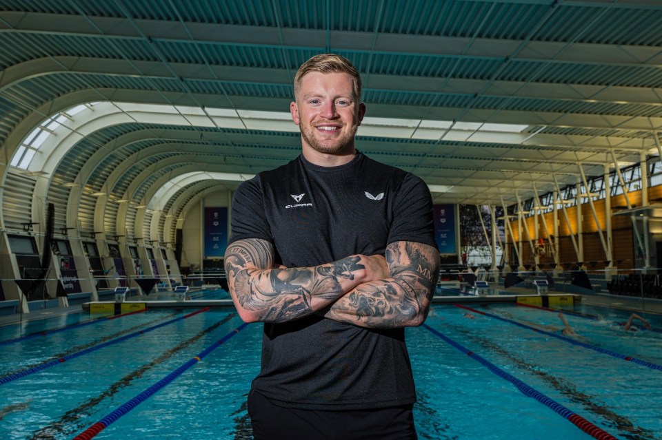 Adam Peaty says that boxing sets the standard of how swimming could engage more with its audience. 