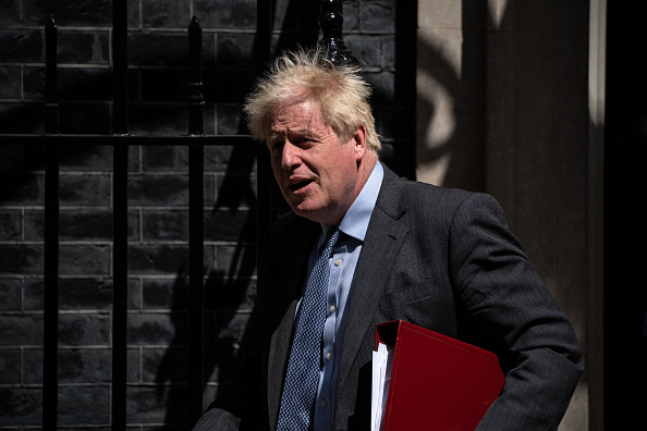 Boris Johnson Attends Prime Minister's Questions