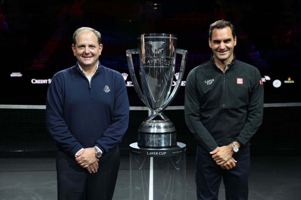 AGent Tony Godsick and his long-time client Roger Federer are bringing the Laver Cup to London in September
