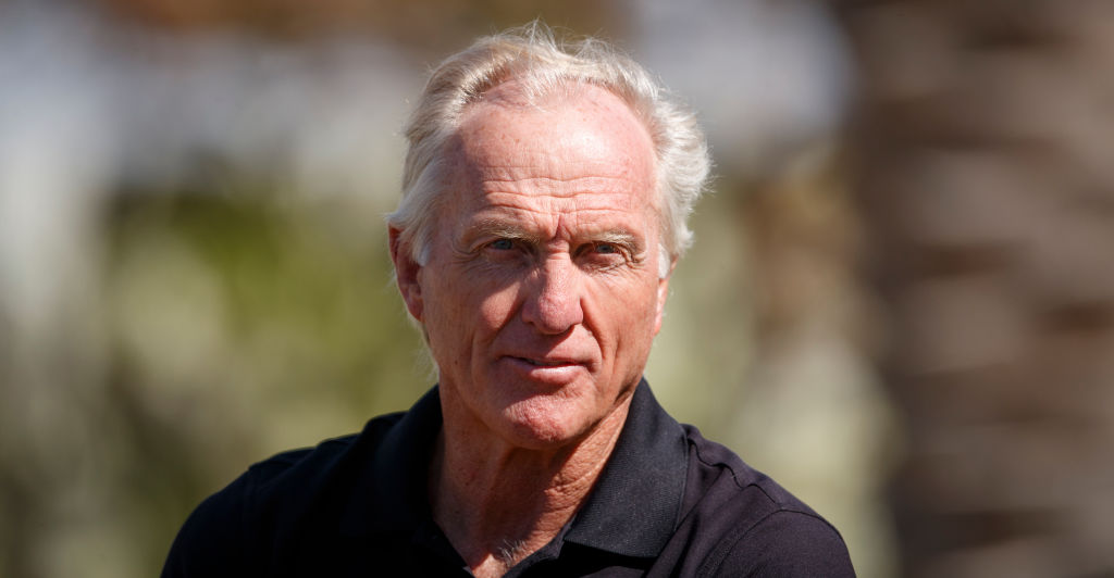 Greg Norman is the CEO of LIV Golf. (Photo by Oisin Keniry/Getty Images)