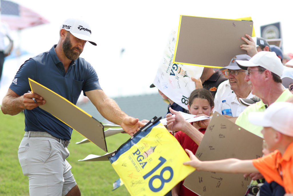 Former world No1 Dustin Johnson is the highest ranked player in the field for the first LIV Golf Invitational in London this week