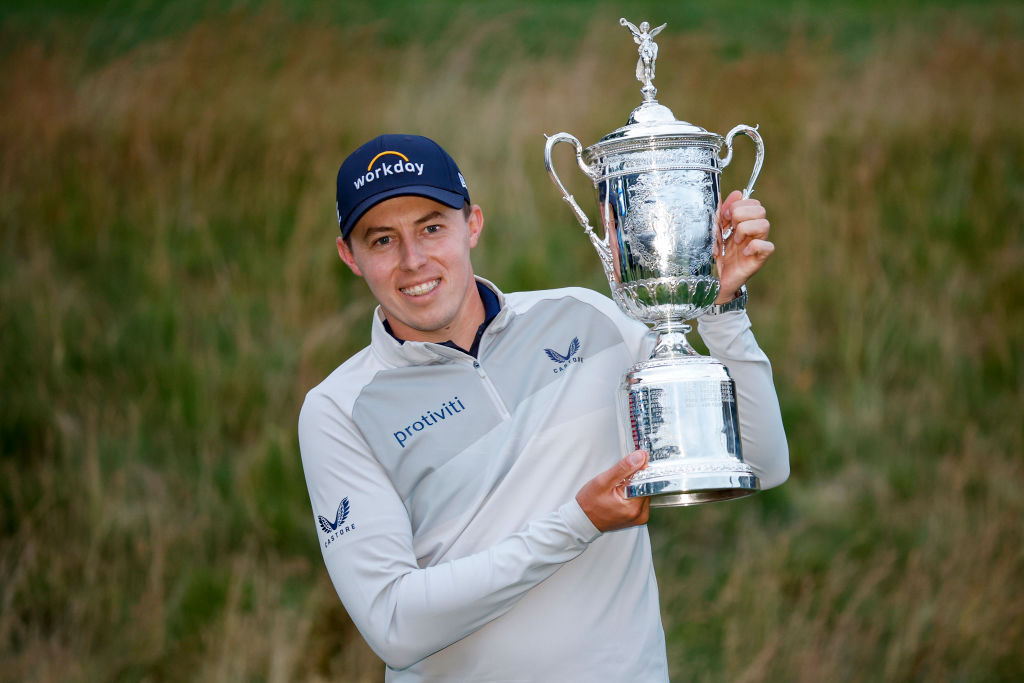 Fitzpatrick claimed his first major title at the US Open on Sunday