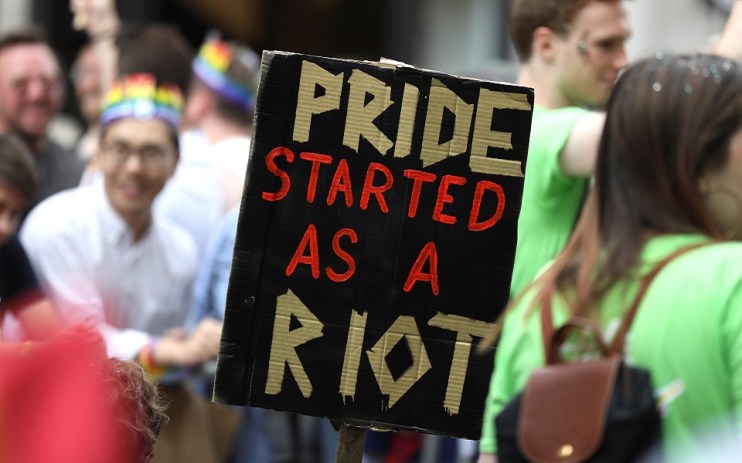 The Pride in London organisers have told City workers they will need to support the organisation year-round if they wish to march in the Pride in London Parade this summer (Photo: Getty)