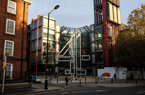 LONDON, ENGLAND - OCTOBER 31:  The headquarters for British television broadcaster Channel 4 stands on 124 Horseferry Road on October 31, 2018 in London, England. Channel 4, the publicly owned British broadcaster, announced that it would move its national headquarters to Leeds, in northern England, but will retain use of its current Horseferry Road location in London. (Photo by Jack Taylor/Getty Images)