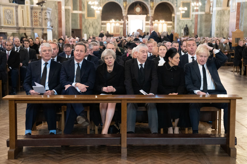 Requiem Mass Is Held In Westminster Cathedral For Sir David Amess MP