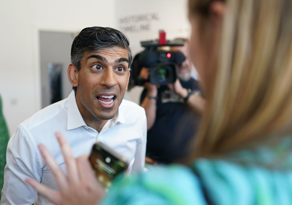 Conservative Leadership Candidate Rishi Sunak Visits Teesside