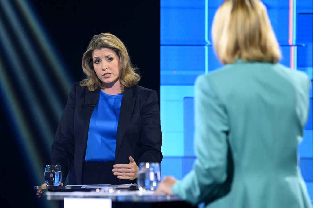 Penny Mordaunt has said she will change the way tech companies pay for news (Photo by Jonathan Hordle / ITV via Getty Images)
