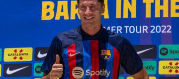 FC Barcelona Introduce Robert Lewandowski