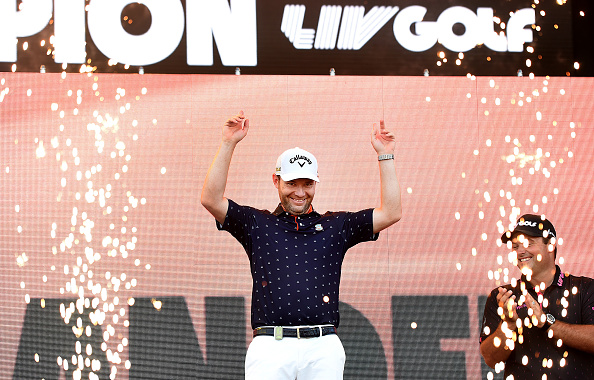 Branden Grace of South Africa won the second LIV Golf Invitational in Portland on Saturday. 