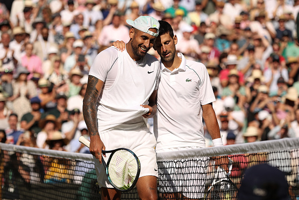 Novak Djokovic and Nick Kyrgios played out a great Wimbledon final but behind-the-scenes storylines intrigue. 