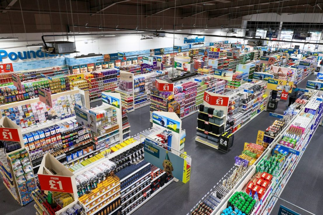 Poundland’s largest ever store in Nottingham.
Photo: Professional Images/@ProfImages
