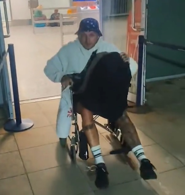 Student Wolf Jenkins filmed himself on TikTok while jumping queues at Ibiza airport before a flight home to Bristol, admitting he had pretended to have an injured ankle and been given a wheelchair.