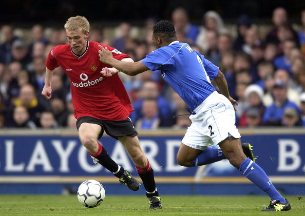 Chadwick began his professional career at Manchester United where he played alongside David Beckham and Roy Keane